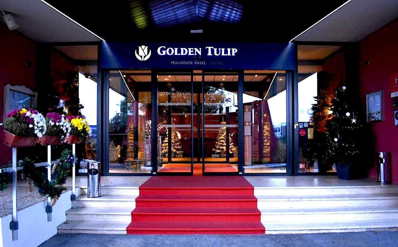 Golden Tulip Bâle Mulhouse - Hôtel Restaurant Sausheim Exterior foto